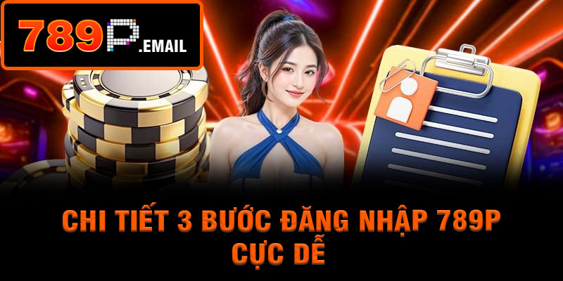 Chi tiết 3 bước đăng nhập 789P cực dễ